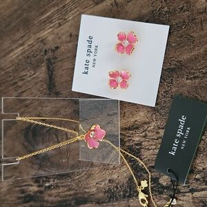 Kate Spade Pink Flower Set